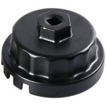 Cl� � filtre � huile pour toyota (mod�le � bouchon), outil de d�montage de filtre � huile de 64 mm pour ...