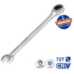 Cl� mixte � cliquet de 15 mm - wadfow, tolsen