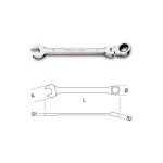 Cl mixte  cliquet articul - 142sn - 168 mm - 11 - mixte - beta