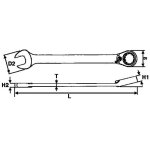 Cl� mixte type racagnac teng tools 600513r