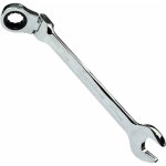 Cl� plate mixte � fourche / classique 24mm - vers cl� � cliquet � t�te articul�e / flexible 24mm anneau ...