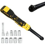 Cl� � ratchet �lectrique sans fil �tendue 3 / 8 compatible avec la batterie dewalt 18v 20v, cl� � ratchet ...