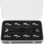 Clé à rayons de moto, ensemble de clés dynamométriques interchangeables, 10 tailles de 5, 0 à 6, 8 mm, ... Clé à rayons de moto, ensemble de clés dynamométriques interchangeables, 10 tailles de 5, 0 à 6, 8 mm, ...