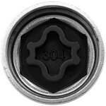 Cl de rechange pour crou de roue antivol, compatible mercedes benz security master 304