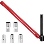 Cle pour robinet evier, outil de montage de robinet 8 - 12mm + 6 douilles cl� de robinet, cl�s pour lavabo, ...