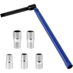 Cl� de robinet, outil pour l'installation de robinets 8 - 12 mm, robinet d'�vier cl�, en acier de qualit� ...