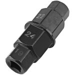 Cl� pour de roue de moto, roue avant de moto 1pc 17 19 22 outil de suppression de pilote de broche hexagonale ...