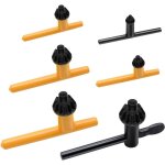 Cl de serrage pour mandrin de perceuse, 6 tailles, pour mandrin de perceuse  colonne, cl de serrage ...