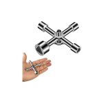 Clé triangulaire 4 voies 5 tailles diamètre intérieur 7 mm / 10 mm / 12 mm / 13 mm / 18 mm clé utilitaires ... Clé triangulaire 4 voies 5 tailles diamètre intérieur 7 mm / 10 mm / 12 mm / 13 mm / 18 mm clé utilitaires ...