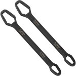 Cl� universelle noire en 2 pi�ces, cl� torx universelle 8 - 22 mm, outil tout - en - un autoserrant r�glable ...