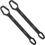 Cl� universelle noire en 2 pi�ces, cl� torx universelle 8 - 22 mm, outil tout - en - un autoserrant r�glable ...