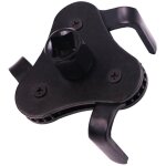 Cl universelle rglable pour filtre  huile, acier au carbone, noire,