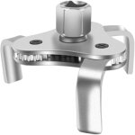 Cl universelle rglable pour filtre  huile en argent carbonat