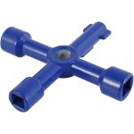 Clé utilitaire multifonction cross triangle key pour gaz d'eau Électrique box armoire à pharmacie clé ... Clé utilitaire multifonction cross triangle key pour gaz d'eau Électrique box armoire à pharmacie clé ...