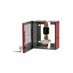 Clesse:coffret sous verre dormant avec vanne 812 et raccord isolant ecgw04 entree:braser12 sortie:braser12 ...