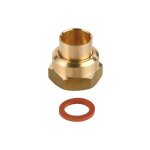 Clesse industries - clesse: raccord gaz butane / propane raccord 2 pcs avec ecrou - tournant  souder ...