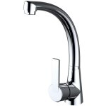 Clever - mitigeur pour �vier nf smart econature cold open c3 avec bec en forme de tube - 280 mm - chrom� ...