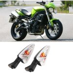 Pour clignotant 675 lampe de clignotant pour moto 1 paire de clignotant pour clignotant de moto adapte ...