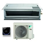 Climatiseur daikin bluevolution inverter ducted ultraflat 12000 btu fdxm35f3 / f9 r - 32 wi - fi en option ...