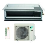 Climatiseur daikin bluevolution rversible ducted ultraflat 9000 btu fdxm25f3 / f9 r - 32 wi - fi en ...