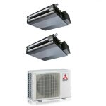 Mitsubishi electric - climatiseur  double onduleur sez - m 9 + 9 avec mxz - 2f42vf r - 32 wi - fi en ...