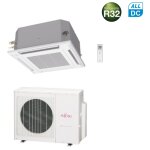 Fujitsu - climatiseur cassette 4 voies srie kv eco 12000 btu r - 32 cod. auxg12kvla a + + - new