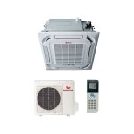 Hermann saunier duval - climatiseur r�versible � cassette 4 voies vivair sdh19 34000 btu sdh 19 - 100 ...