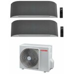 Toshiba - climatiseur rèversible dual split haori series 10000 + 13000 (9000 + 12000) avec ras - 2m14u2avg ... Toshiba - climatiseur rèversible dual split haori series 10000 + 13000 (9000 + 12000) avec ras - 2m14u2avg ...