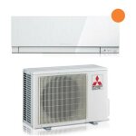 Mitsubishi electric - climatiseur rversible kirigamine zen r - 32 white 12000 btu msz - ef35vgkw white ...