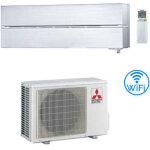 Climatiseur mitsubishi kirigamine style pearl white wifi msz - ln25vgv 9000 btu inverter classe a + + ...