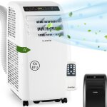 Climatiseur mobile klarstein climatiseur 4 en 1 rversible 3. 0kw blanc classe a +