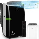 Klarstein climatiseur mobile silencieux, climatiseur 4 en 1, mode nuit, dshumidificateur, ventilateur, ...