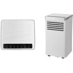 Climatiseur mobile tecnolux ec10ca11e 2. 93kw avec �vacuation, connectivit� wifi, capacit� de refroidissement ...