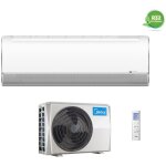 Climatiseur � onduleur midea breezeless + 12000 btu r - 32 a + + + msfaau - 12hrfn wi - fi int�gr� - ...