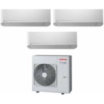 Toshiba - climatiseur trial split r�versible r�versible seiya 10 + 10 + 13 (9 + 9 + 12) ras - 3m26u2avg ...
