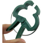 Clips pour attacher les plantes: 50 clips vert pour plantes taille m - aide � l'escalade des plantes ...