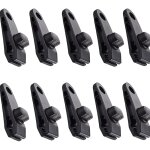 Clips b�che 10 p�ces tente clips auvents pince clip auvents pour camping canopy clamp clips de b�che ...