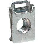 Clips - crou pour vis m6 pour bati d'armoire et traverses perfores legrand 047712