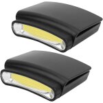 Clip de fixation pour lampe frontale (lot de 2), lampe led portable � clipser pour casquettes, mini lampe ...