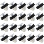 Clips de garniture de couvercle de rail de guidage de porte coulissante en plastique 7h0843514 7e0843514 ...