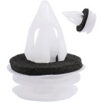 Clips de garniture de panneau de porte avant et arri�re de voiture kit de rivet de retenue de fixation ...