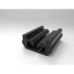 Seed - clip pour parclose de s�paration - d�cor : noir - sachet : 20 pi�ces