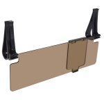 Clip sur la voiture hd vision anti dazzle glare blocker shade sun visor extension