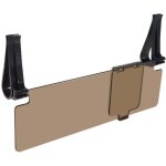 Clip sur la voiture hd vision anti dazzle glare blocker shade sun visor extension