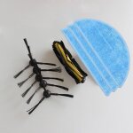 Cloth1de balai franges de nettoyage et agitateur brosse et brosse latrale kit pour ilife v7chuwi v7aspirateur ...