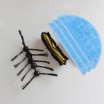 Cloth1de balai franges de nettoyage et agitateur brosse et brosse latrale kit pour ilife v7chuwi v7aspirateur ...
