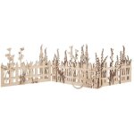 Cl�ture en bois � d�corer 51 x 15 cm
