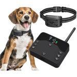 Cl�ture �lectrique sans fil 2 en 1 pour chien, syst�me de confinement des limites des animaux domestiques ...