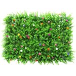 Cl�ture haie artificielle en gazon synth�tique pour jardin et terrasse d�cor