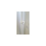 Cloture&jardin - colliers simples de fixation poteaux ronds blanc - lot de 6 - jarditop